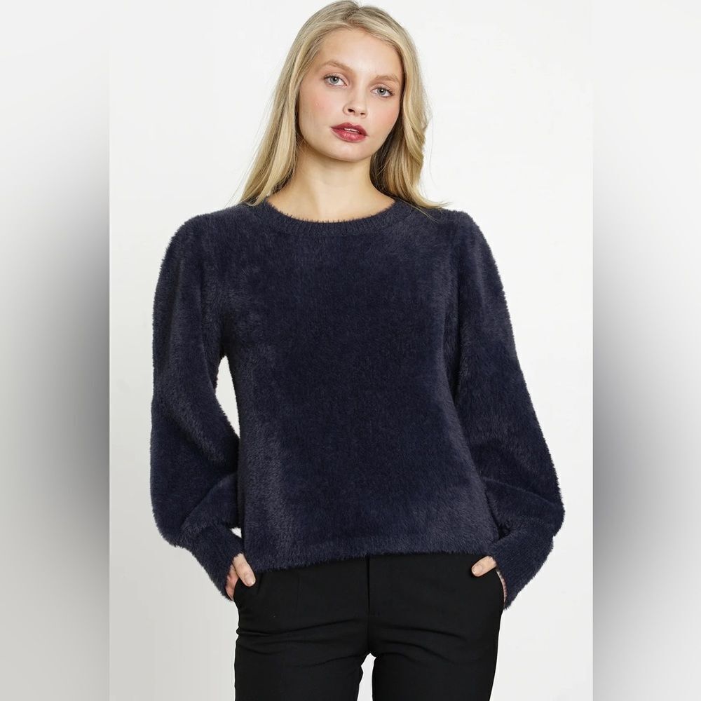 dRA LOS ANGELOS‎ FRANCO SWEATER, COZY & SOFT, BLACK, SIZE SMALL, NWOT